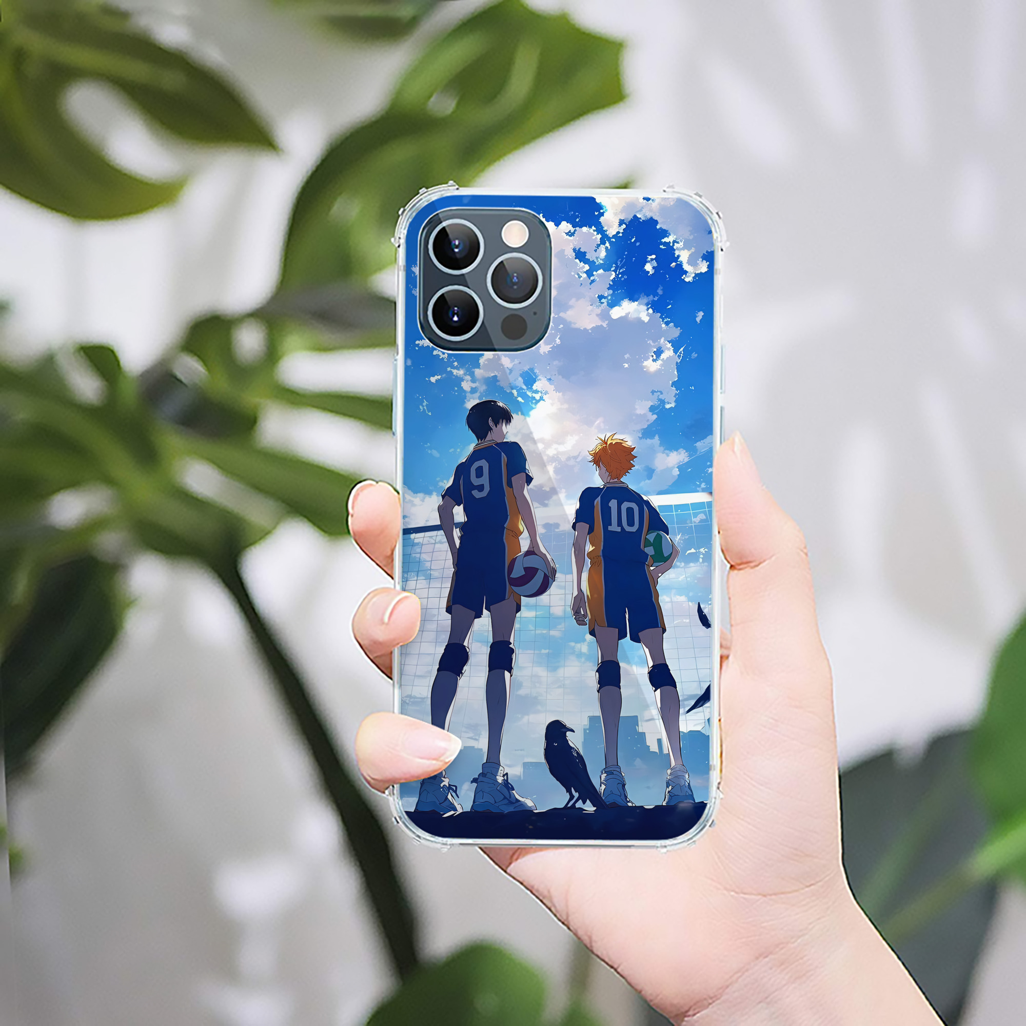 （画像用） ハイキュー!! Haikyu!! 【iPhone 12シリーズ対応】透明スマホケース（クリアソフトケース）